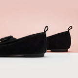 Ballerines en cuir souple Camellia