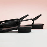 Cap-Toe Slingback Flats (Freya)