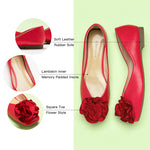 Fashion-forward-red-flat-ballerina-shoes-for-women-who-love-to-stand-out.