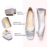 Fashionable-blue-bowknot-ballet-flats-crafted-with-a-silky-finish_-perfect-for-a-stylish-statement.