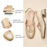 T-Strap Slingback Mary Jane (Nina)