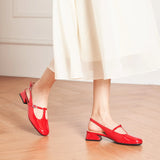 T-Strap Slingback Mary Jane (Nina)