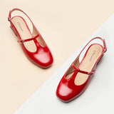 T-Strap Slingback Mary Jane (Nina)
