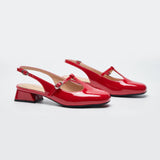 T-Strap Slingback Mary Jane (Nina)
