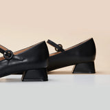 Block Heel Mary Janes(Kara M)