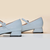 Block Heel Mary Janes(Kara M)