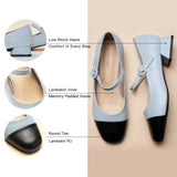 Block Heel Mary Janes(Kara M)