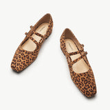 Double-Straps Block Heel Mary Jane (Alyssa A）