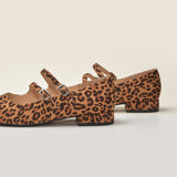 Double-Straps Block Heel Mary Jane (Alyssa A）