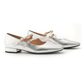 Double-Straps Slingback Mary Jane (Alyssa S）