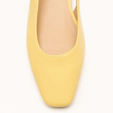 Square Toe Block Heel Slingback Sandals (Alyssa F)