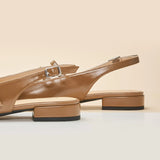 Double-Straps Slingback Mary Jane (Alyssa S）