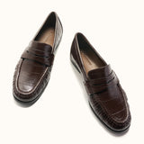 Eel Effect Penny Loafers (Soho Eel)