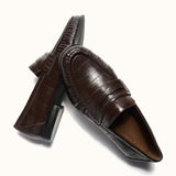 Eel Effect Penny Loafers (Soho Eel)