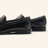 Eel Effect Penny Loafers (Soho Eel)