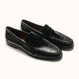 Eel Effect Penny Loafers (Soho Eel)