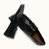 Eel Effect Penny Loafers (Soho Eel)