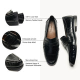 Eel Effect Penny Loafers (Soho Eel)