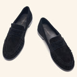 Kid Suede Penny Loafers (Soho Suede)