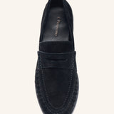 Kid Suede Penny Loafers (Soho Suede)