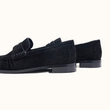 Kid Suede Penny Loafers (Soho Suede)