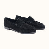 Kid Suede Penny Loafers (Soho Suede)