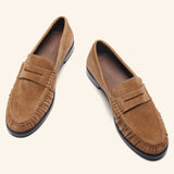 Kid Suede Penny Loafers (Soho Suede)