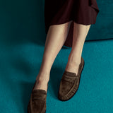 Kid Suede Penny Loafers (Soho Suede)