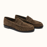 Kid Suede Penny Loafers (Soho Suede)