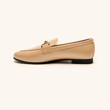 Gold Bit Round Toe Loafers (Loraine)（Market）