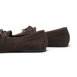 Soft Leather Lace-Up Loafers(Luisa)