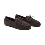 Soft Leather Lace-Up Loafers(Luisa)