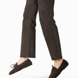 Soft Leather Lace-Up Loafers(Luisa)
