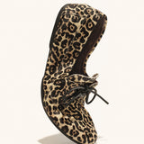 Soft Leather Lace-Up Loafers(Luisa)