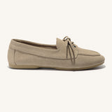 Soft Leather Lace-Up Loafers(Luisa)
