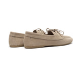 Soft Leather Lace-Up Loafers(Luisa)