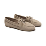 Soft Leather Lace-Up Loafers(Luisa)