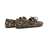 Soft Leather Lace-Up Loafers(Luisa)