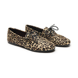 Soft Leather Lace-Up Loafers(Luisa)
