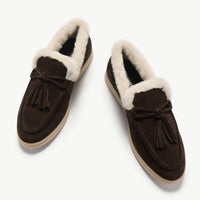 Winter Shearling Suede Loafers (City Walk)