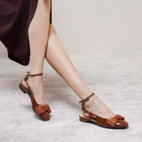 Ankle Strap Bow Slingback Mary Jane (Anita)