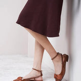 Ankle Strap Bow Slingback Mary Jane (Anita)