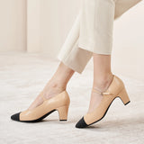 Mary Jane Block Heel Pump (Jessica)