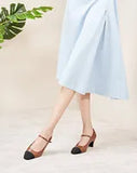 Mary Jane Block Heel Pump (Jessica)