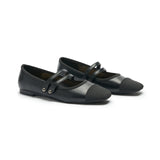 Two-Tone Double-Strap Mary Jane (Clara)