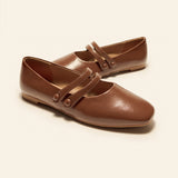 Double-Strap Mary Jane (Clara L）
