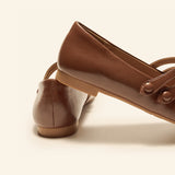 Double-Strap Mary Jane (Clara L）