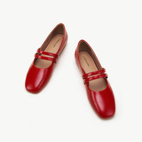 Double-Strap Mary Jane (Clara L）