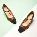 Mary Jane Block Heel Pump (Jessica)
