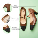 Mary Jane Block Heel Pump (Jessica)